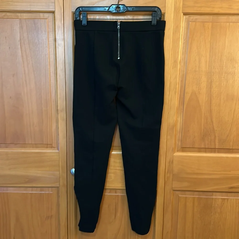 J Crew Split Hem Pixie Pant in Stretch Ponte EUC Size Small